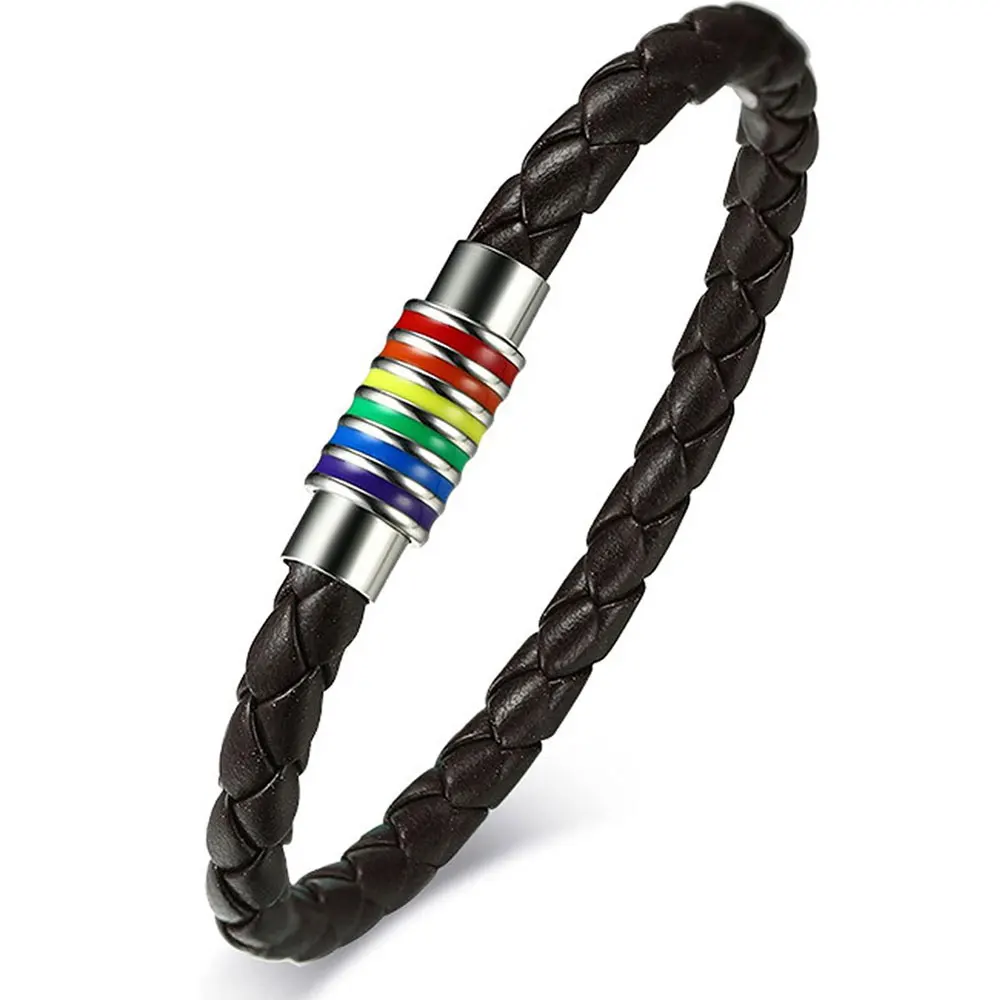 Rainbow Pride Magnetic Bracelet
