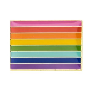 Gilbert Baker 8 Stripe Pride Pin