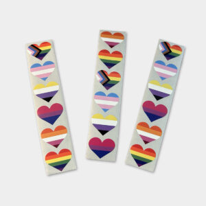 Pride Hearts Sticker Set