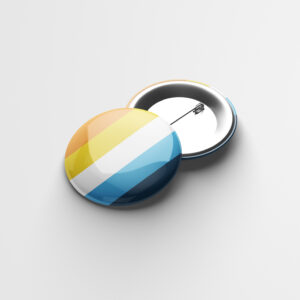Aromantic Asexual (Aroace) Pride Badge