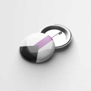Demisexual/Demiromantic Pride Badge