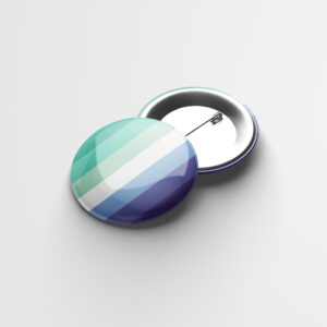 Gay Male MLM Pride Badge