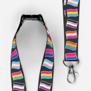 LGBT+ Pride Flags Lanyard