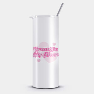 Great Tits Big Heart Tumbler