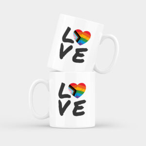 Progress Heart Love Mug