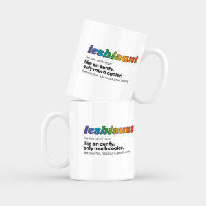 Lesbiaunt / Lesbian Aunty Coffee Mug