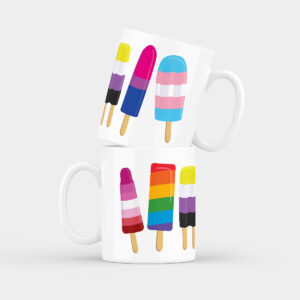 Pride Popsicles Ceramic Mug