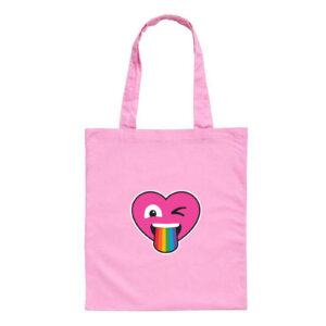 Cheeky Pride Heart Tote Bag