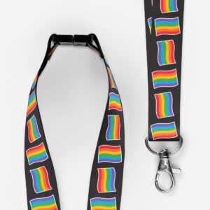 Rainbow Pride Flag Lanyard