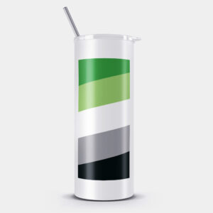 Aromantic (Aro) Pride Tumbler