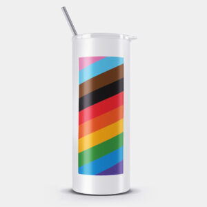 Progress Pride Colours Tumbler