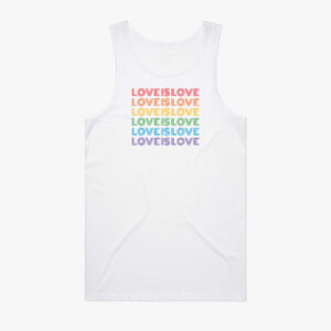 Love is Love Repeat Singlet