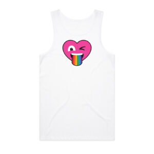 Cheeky Pride Heart Singlet
