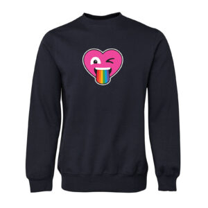 Cheeky Pride Heart Sweatshirt