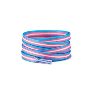 Transgender (Trans) Pride Colours Shoe Laces