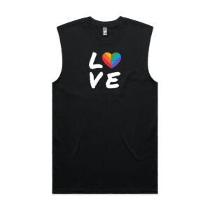 LOVE Rainbow Heart Classic Tank