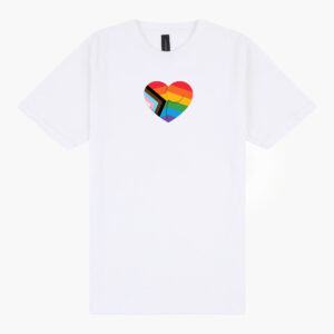 Progress Pride Koru Heart Tee