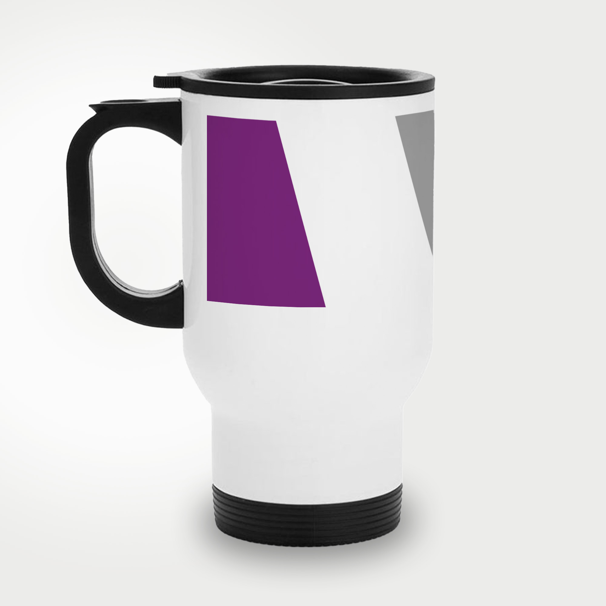 Asexual Pride Stripes Travel Mug - Image 2