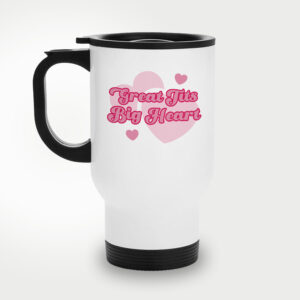 Great Tits Big Heart Travel Mug