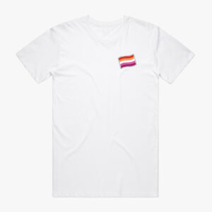 Lesbian Pride Chest Flag