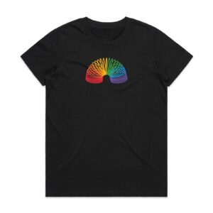 Wo's Rainbow Slinky Tee