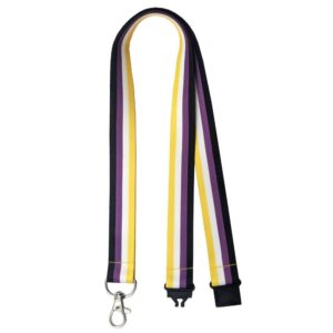 Non Binary Lanyard with Breakaway