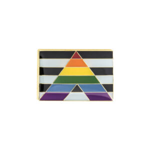 Rainbow Ally Enamel Pin