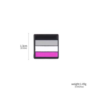 Asexual Pride Mini Enamel Pin