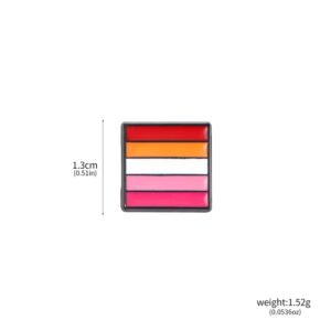 Lesbian Pride Mini Enamel Pin