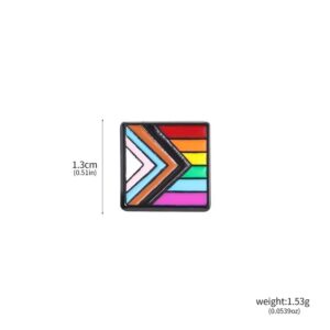 Progress Pride Mini Enamel Pin
