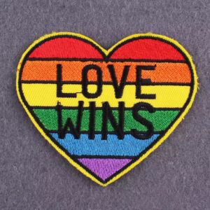 Love Wins Heart Patch