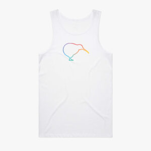 Rainbow Kiwi Unisex Singlet