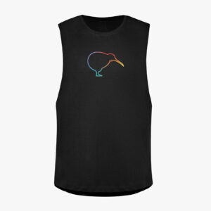 Rainbow Kiwi Unisex Tank
