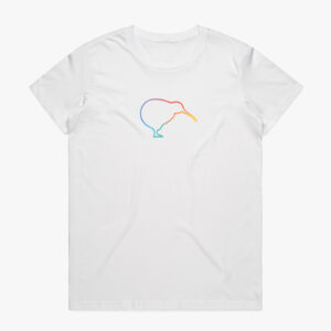 Rainbow Kiwi Wo’s Tee