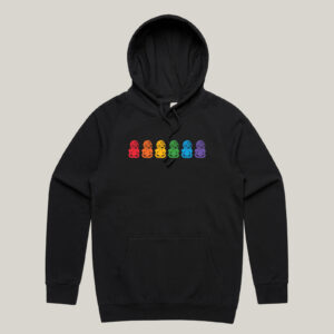 Hei Tiki Pride Colours Hoodie