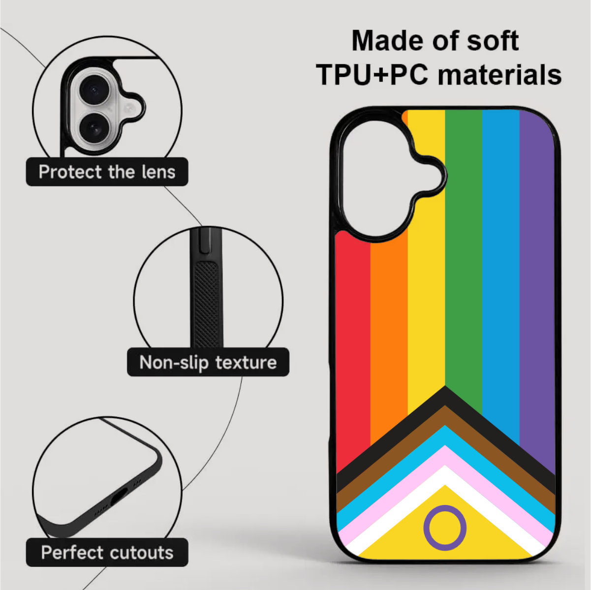 Intersex-Progress Pride MagSafe Case for iPhone - Image 2