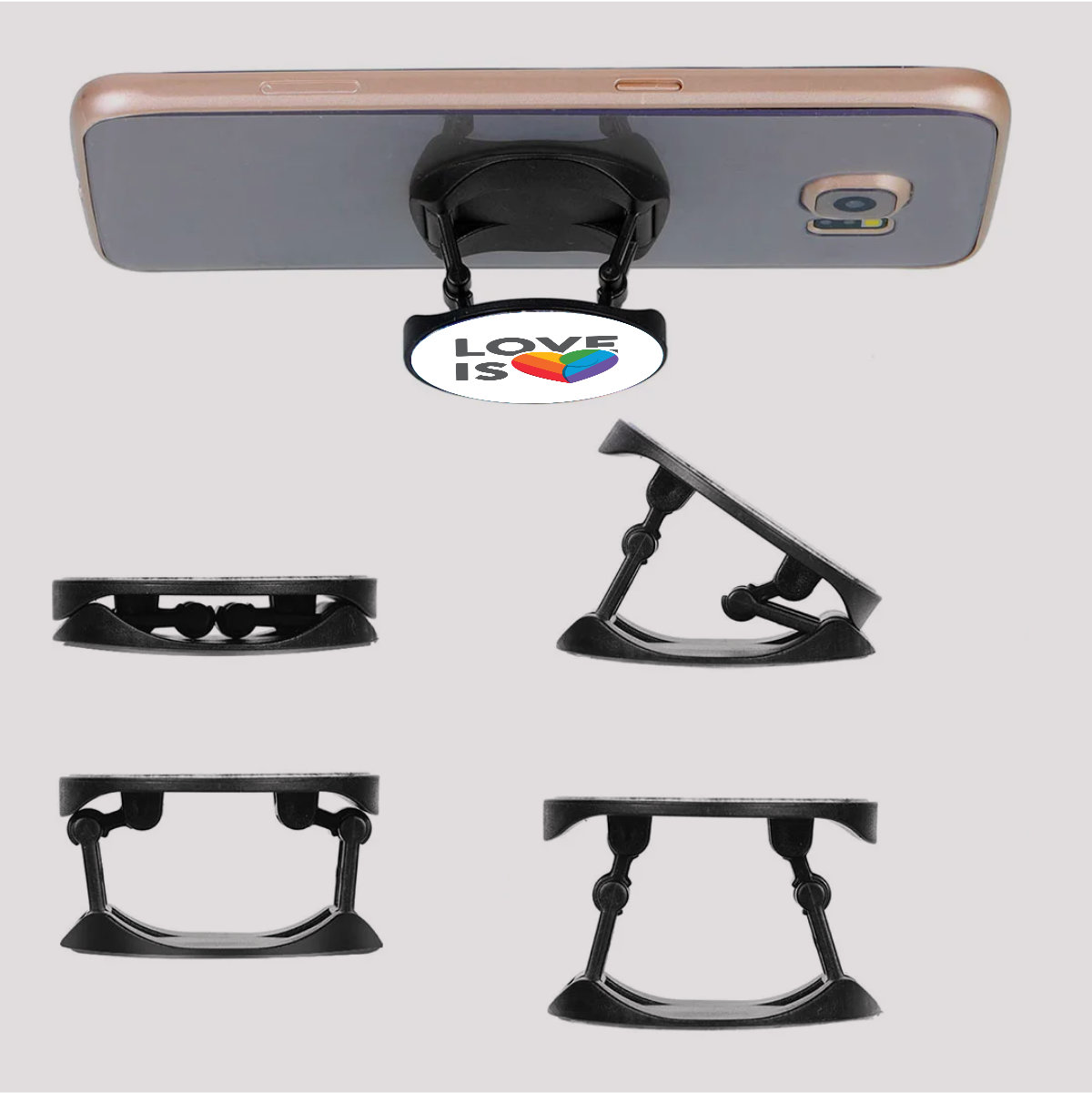 Love Is Love Heart Phone Grip - Image 3