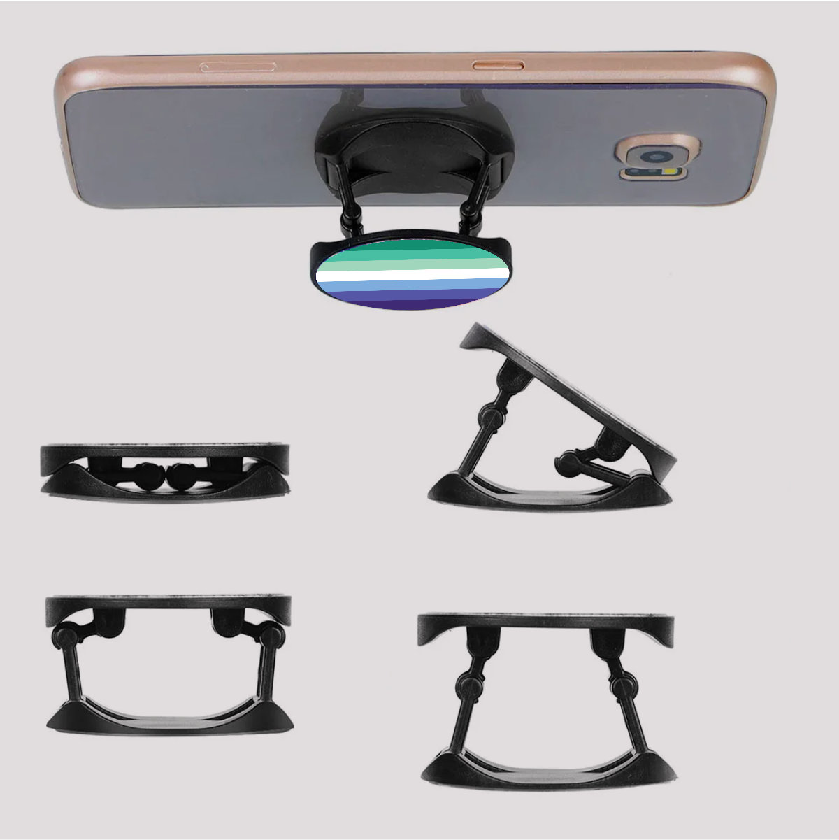 MLM (Men Loving Men) Pride Flag Phone Grip - Image 3