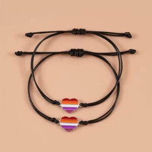 Lesbian Love is Love Friendship Bracelets