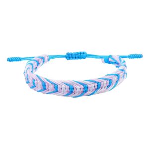 Transgender (Trans) Arrow Braided Bracelet