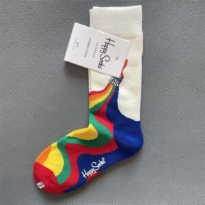 Rainbow Paint Brush Socks