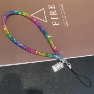 Rainbow Bling Hand Lanyard