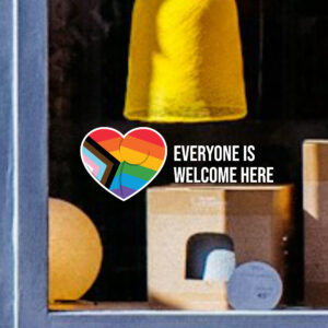 Everyone is Welcome - Pride Decal